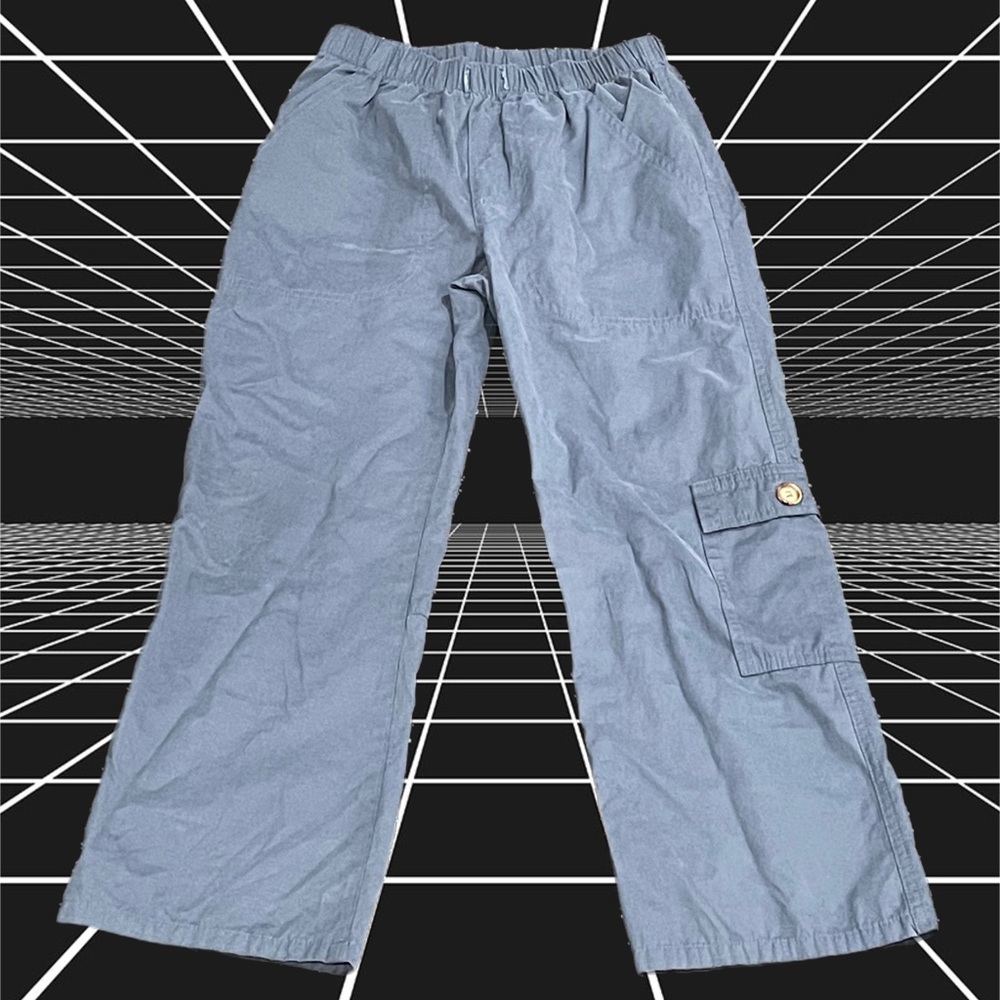 Cool pair of Blue Pants with a Cargo Pocket from Charlie Rocket Kids Size 7